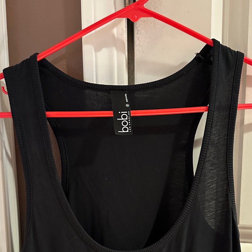 Bobi Black Sleeveless Jumpsuit